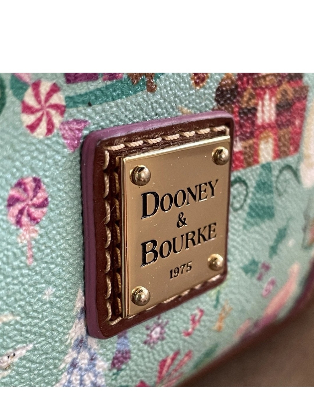 Dooney & Bourke Mint NUTCRACKER Dome Satchel - Picture 2 of 16